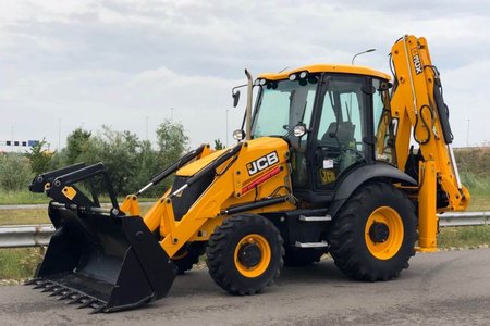 Экскаватор погрузчик JCB